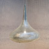 HANGING LAMP SF FLSK BRASS SILVER PLATED 60 - HANGING LAMPS